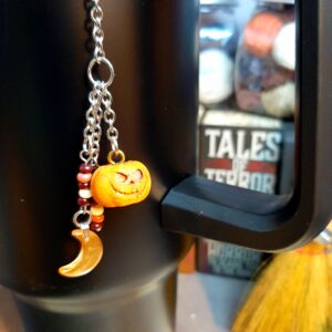 Cup Charm, Tumbler Cup Charm, Stanley Tumbler Charm, Bottle Charm, Witchy Cup Charm, Stanley Cup Charm, Stanley Accessory, Tumbler Charm