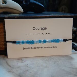 Morse Code Bracelet | Power Word | Talisman | Personalized Bracelet | Friendship Bracelets | Support or Grief Gift | Name Bracelet - Custom