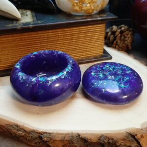 Ring Holder | Tealight Holder | Sphere Holder | Trinket Jar | Jewelry Box | Offering Jar | Secret Storage | Candle Holder